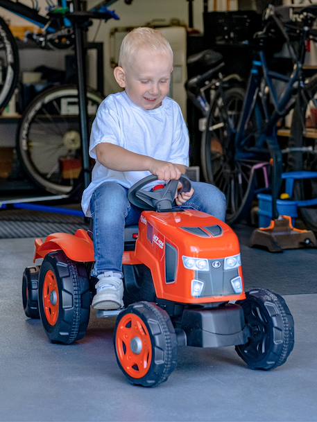 Tracteur à pédales avec remorque Bleu new holland+Jaune jcb+Orange Kubota+Rouge case ih+Rouge Terra Maxx+Vert Terra Maxx 11 - vertbaudet enfant 