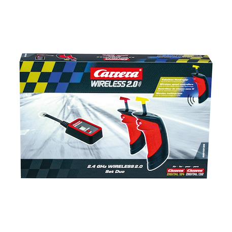 Manettes sans fil 2.0 duo pour digital 132/124 Noir et rouge 2 - vertbaudet enfant 