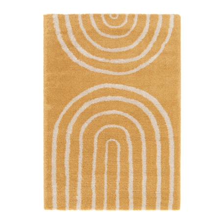 Tapis enfant épais et confortable harmoni Jaune naturel+Palette colorée+Rose poudrée 1 - vertbaudet enfant 
