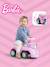Porteur minivan barbie avec assise ouvrante et volant directionnel avec klaxon Rose barbie 5 - vertbaudet enfant 