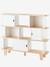 Etagère-bibliothèque SEVENTIES BLANC - BOIS 6 - vertbaudet enfant 