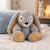 Peluche bouillotte lapin Gris 4 - vertbaudet enfant 