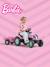 Tracteur à pédales barbie avec remorque Rose barbie 5 - vertbaudet enfant 