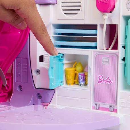Barbie dream land - avion de rêve avec microphone fonctionnel Rose 6 - vertbaudet enfant 