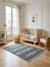 Tapis enfant en coton alphabet Gris minéral 2 - vertbaudet enfant 