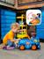 Porteur camion hot wheels avec assise ouvrante et volant directionnel avec klaxon Bleu hot wheels 2 - vertbaudet enfant 