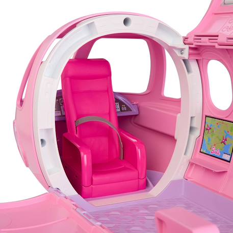 Barbie dream land - avion de rêve avec microphone fonctionnel Rose 3 - vertbaudet enfant 