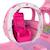 Barbie dream land - avion de rêve avec microphone fonctionnel Rose 3 - vertbaudet enfant 