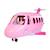 Barbie dream land - avion de rêve avec microphone fonctionnel Rose 1 - vertbaudet enfant 