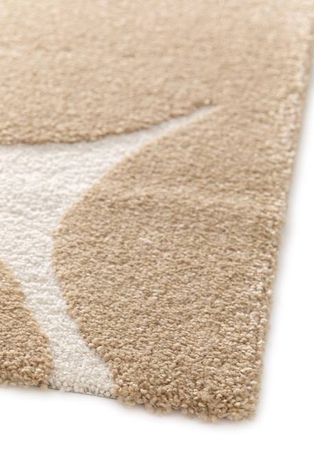 Tapis doux à motifs en relief blossom Brun naturel 5 - vertbaudet enfant 
