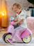 Scooter 1er âge barbie à roues silencieuses, guidon directionnel avec klaxon - crème et rose Rose barbie 3 - vertbaudet enfant 