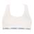 Brassière coton ultra doux Blanc+Bleu titane+Rose pastel 1 - vertbaudet enfant 