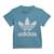 T-shirt enfant garçon coton trefoil Bleu 2 - vertbaudet enfant 