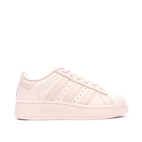 Basket fille cuir superstar Rose 1 - vertbaudet enfant 