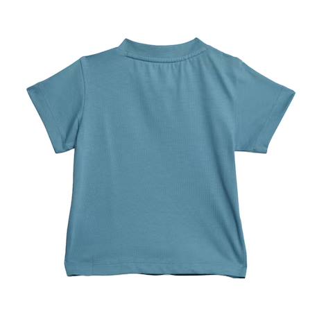T-shirt enfant garçon coton trefoil Bleu 3 - vertbaudet enfant 
