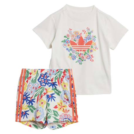 Ensemble enfant fille coton Blanc 1 - vertbaudet enfant 