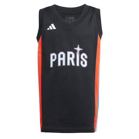 Maillot de basketball enfant garçon polyester Noir 2 - vertbaudet enfant 