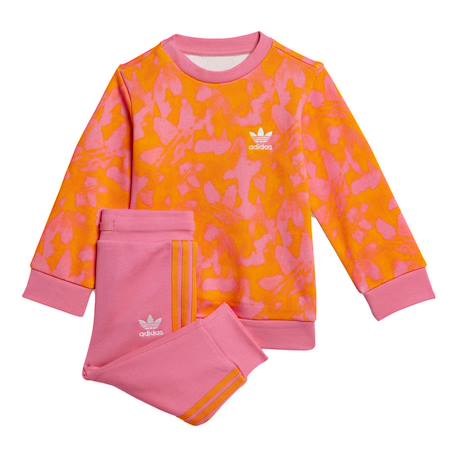 Ensemble de survêtement enfant fille coton Rose 2 - vertbaudet enfant 