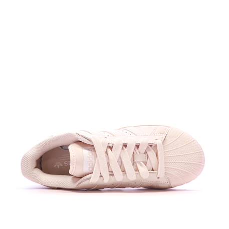 Basket fille cuir superstar Rose 5 - vertbaudet enfant 