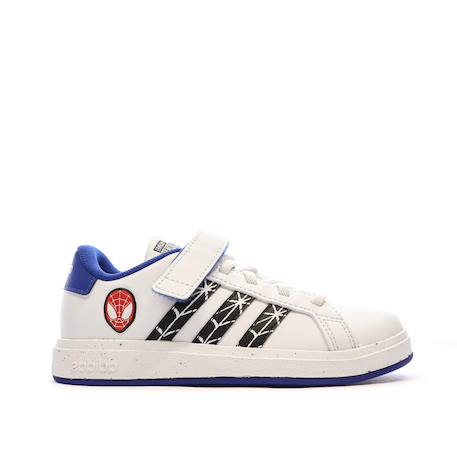 Basket garçon spider-man grand court Blanc 1 - vertbaudet enfant 