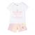 Ensemble enfant fille coton Blanc 1 - vertbaudet enfant 
