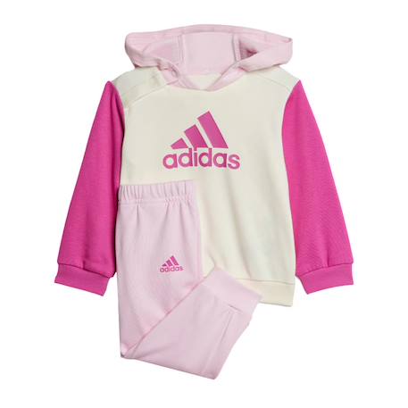Ensemble de survêtement enfant fille coton Écru 1 - vertbaudet enfant 