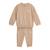 Ensemble de survêtement enfant garçon coton Beige 1 - vertbaudet enfant 