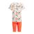 Ensemble de survêtement enfant fille Orange 3 - vertbaudet enfant 