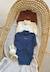 Lot de 3 bodies bébé col roulé manches longues mathéo Bleu 1 - vertbaudet enfant 