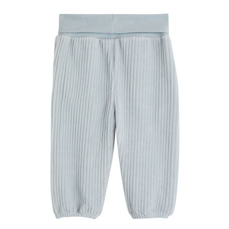 Ensemble sweat et pantalon bébé en velours voix lactée Bleu 5 - vertbaudet enfant 