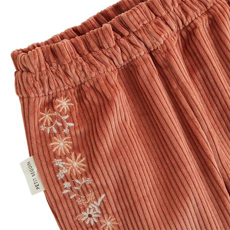 Pantalon bébé en velours côtelé ollie Terracotta 4 - vertbaudet enfant 