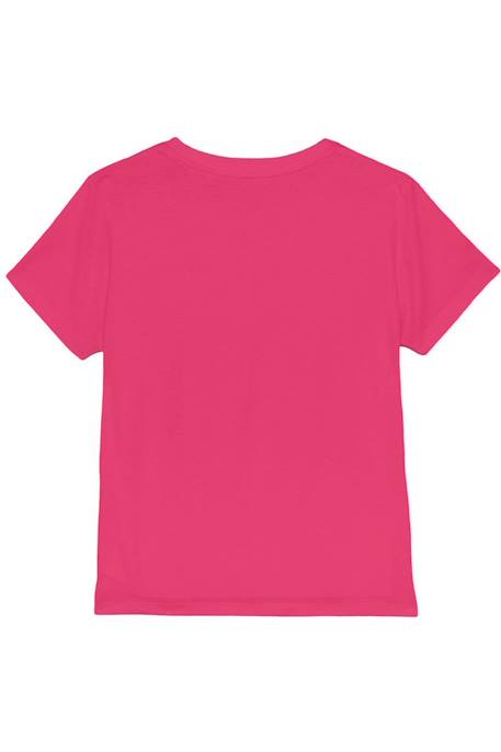T-shirt fille enfant Huntr/x World Tour, KPop Demon Hunters Blanc+Fuchsia+Violet 8 - vertbaudet enfant 