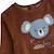Lot de 2 pyjamas bébé 2 pièces en velours à pieds retroussables mathéo Marron 3 - vertbaudet enfant 