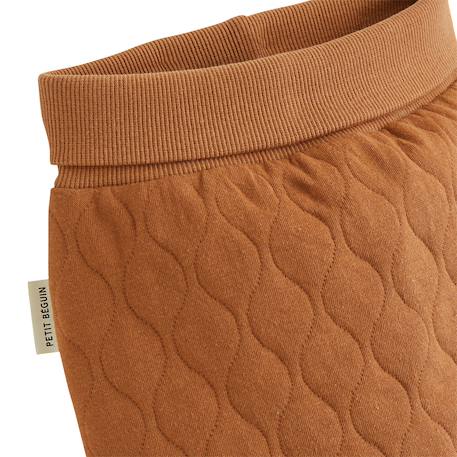 Ensemble body bébé et pantalon matelassé caramel Marron 3 - vertbaudet enfant 