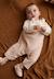 Ensemble salopette bébé en molleton et t-shirt doucette Rose 1 - vertbaudet enfant 