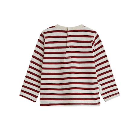 Ensemble salopette bébé en molleton et t-shirt pistache Beige 6 - vertbaudet enfant 
