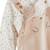 Ensemble salopette bébé en molleton et t-shirt doucette Rose 4 - vertbaudet enfant 