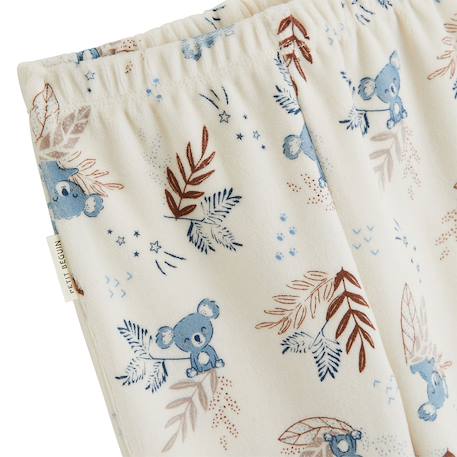 Pyjama enfant 2 pièces en velours mathéo Bleu 4 - vertbaudet enfant 