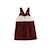 Robe bébé en velours côtelé aimée Bordeaux 2 - vertbaudet enfant 