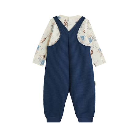 Ensemble salopette bébé et t-shirt mathéo Bleu 3 - vertbaudet enfant 