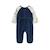 Pyjama bébé en velours mathéo Bleu 3 - vertbaudet enfant 
