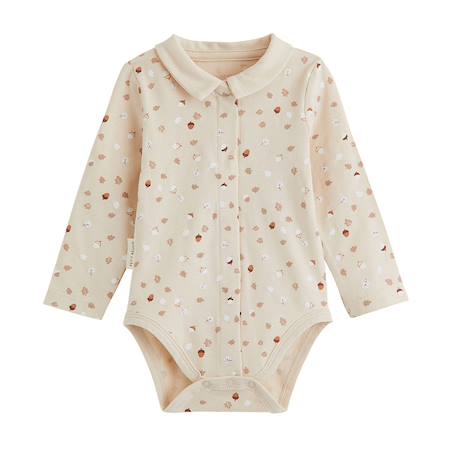 Ensemble body bébé et pantalon matelassé caramel Marron 4 - vertbaudet enfant 