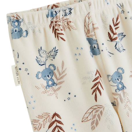 Lot de 2 pyjamas enfant 2 pièces en velours mathéo Bleu 4 - vertbaudet enfant 