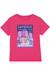 T-shirt fille enfant Huntr/x World Tour, KPop Demon Hunters Blanc+Fuchsia+Violet 7 - vertbaudet enfant 