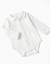 Ensemble body en coton + salopette en velours Gris clair 4 - vertbaudet enfant 