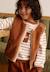 Veste sans manches enfant en sherpa moka Marron 1 - vertbaudet enfant 