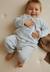 Ensemble sweat et pantalon bébé en velours voix lactée Bleu 1 - vertbaudet enfant 