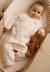 Ensemble bébé gilet et pantalon en coton matelassé voix lactée Ecru 1 - vertbaudet enfant 