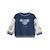 Sweat-shirt bébé en molleton mathéo Bleu 2 - vertbaudet enfant 