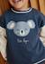 Sweat-shirt bébé en molleton mathéo Bleu 1 - vertbaudet enfant 